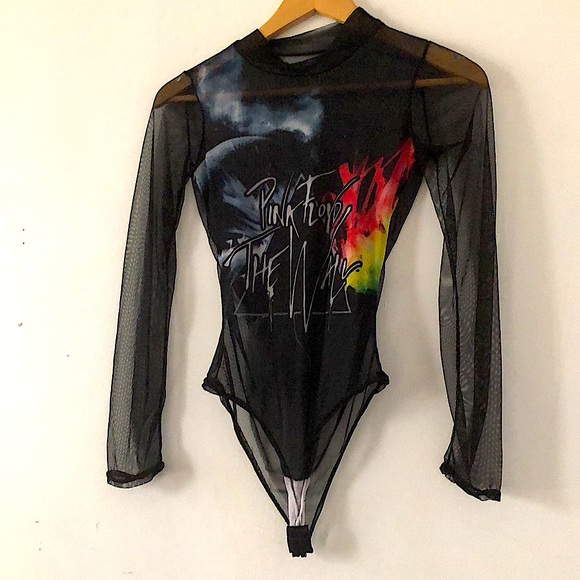See through bodysuit - Graphic Pink Floyd - Picture 1 of 6